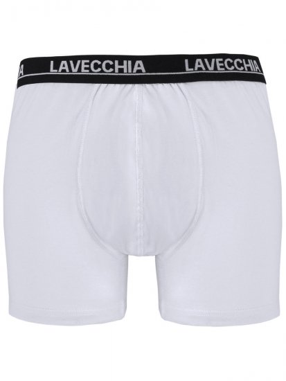 Lavecchia 1020 Boxershorts 3-pack Black/Charcoal/White - Alsónemű & strandruhák - Nagyméretű Alsónemű 2XL-8XL