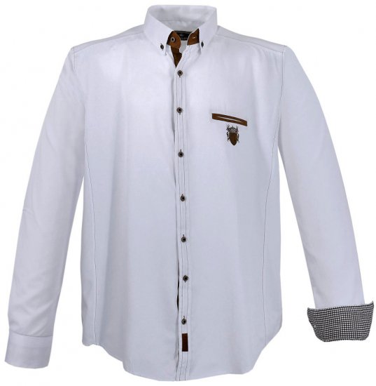 Lavecchia 1980 Long sleeve Shirt Snow White - Ingek - Ingek 2XL-10XL