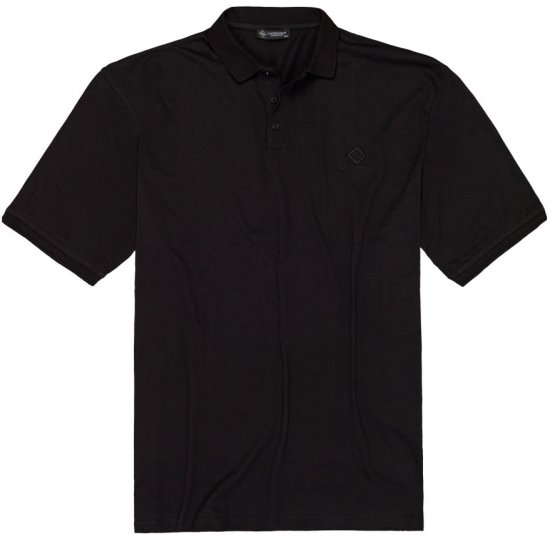 Lavecchia 1000 Pique Polo Black - Pólóingek - Galléros Pólók 2XL-8XL - Pólóingek 2XL-8XL