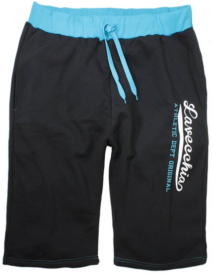 Lavecchia 2017 Sweatshorts Black/Turquoise - Melegítőnadrág & rövidnadrág - Melegítőnadrág & Melegítő Rövidnadrág 2XL-12XL