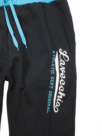 Lavecchia 2017 Sweatshorts Black/Turquoise - Melegítőnadrág & rövidnadrág - Melegítőnadrág & Melegítő Rövidnadrág 2XL-12XL