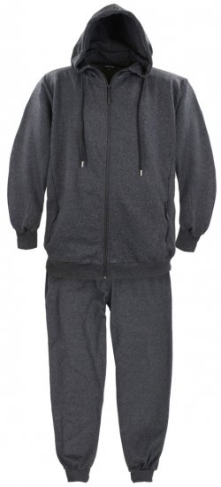 Lavecchia 600 Tracksuit Charcoal - Tréningruhák - Nagyméretű Férfi Tréningruhák