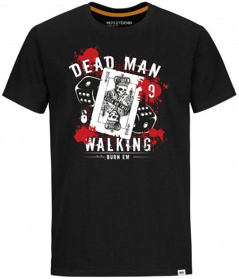 Motley Denim T-shirt Liberty Black - Pólók - Nagyméretű pólók - 2XL-14XL