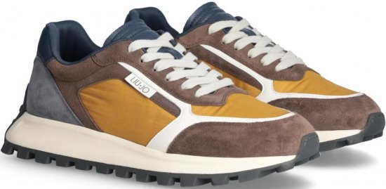 Liu Jo Running 02 Sneakers Brown/Blue/Tan - Férfi cipők 40-52 - 