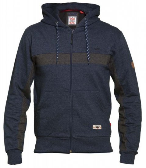 D555 Louisiana Hoodie Navy - Pulóverek & kapucnis pulóverek - Pulóverek & Kapucnis pulóver 2XL-12XL