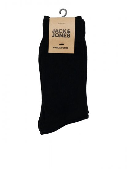 Jack & Jones Basic Bambusz zoknik Fekete 3-pack - Alsónemű & strandruhák - Nagyméretű Alsónemű 2XL-8XL