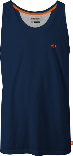 Motley Denim Madrid Tank top Navy - Pólók - Nagyméretű pólók - 2XL-14XL