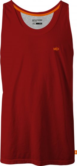 Motley Denim Madrid Tank top Red - Pólók - Nagyméretű pólók - 2XL-14XL