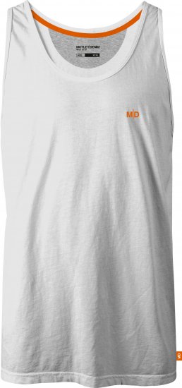 Motley Denim Madrid Tank top White - Pólók - Nagyméretű pólók - 2XL-14XL