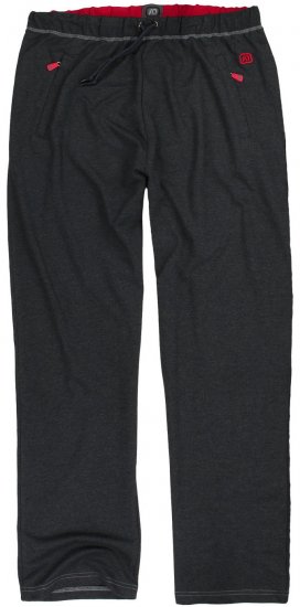 Adamo Markus Sweatpants with draw-cord Charcoal - Melegítőnadrág & rövidnadrág - Melegítőnadrág & Melegítő Rövidnadrág 2XL-12XL