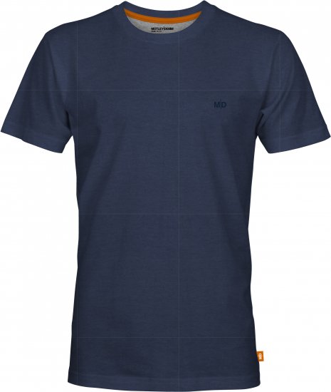 Motley Denim Malaga T-Shirt Dark Indigo - Pólók - Nagyméretű pólók - 2XL-14XL