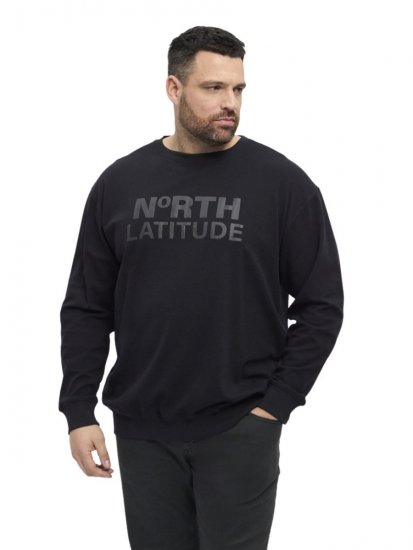 North Latitude 53123 Logós pulóver Fekete - Pulóverek & kapucnis pulóverek - Pulóverek & Kapucnis pulóver 2XL-12XL