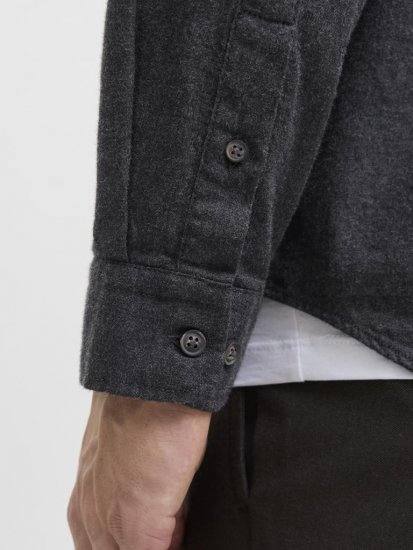 Jack & Jones Classic Long Sleeve Shirt Grey - Ingek - Ingek 2XL-10XL