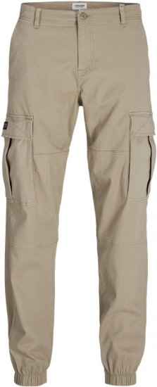 Jack & Jones Jonnie Cuffed Cargo Pants Beige - Farmer & nadrág - Farmer és nadrág - W40-W70