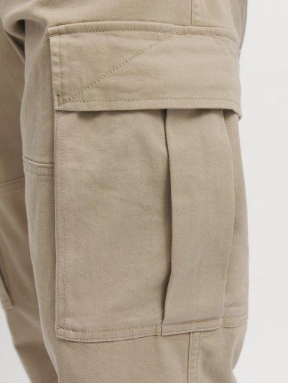 Jack & Jones Jonnie Cuffed Cargo Pants Beige - Farmer & nadrág - Farmer és nadrág - W40-W70