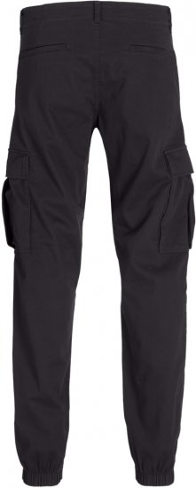 Jack & Jones Jonnie Cuffed Cargo Pants Black - Farmer & nadrág - Farmer és nadrág - W40-W70