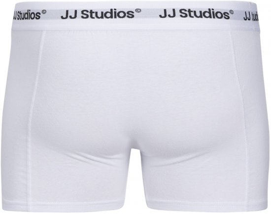 Jack & Jones Soho Solid Trunks 3-pack White/Grey/Black - Alsónemű & strandruhák - Nagyméretű Alsónemű 2XL-8XL