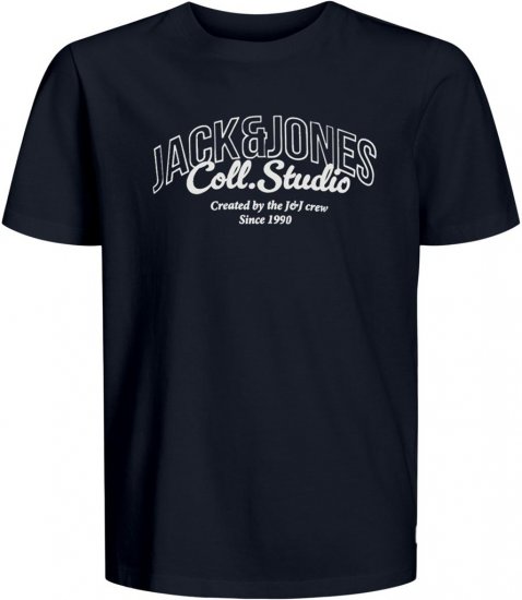 Jack & Jones Makoto T-shirt Blue - Pólók - Nagyméretű pólók - 2XL-14XL