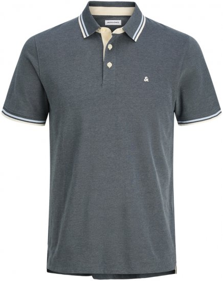 Jack & Jones Paulos Polo Short Sleeve Stormy Weather - Pólóingek - Galléros Pólók 2XL-8XL - Pólóingek 2XL-8XL