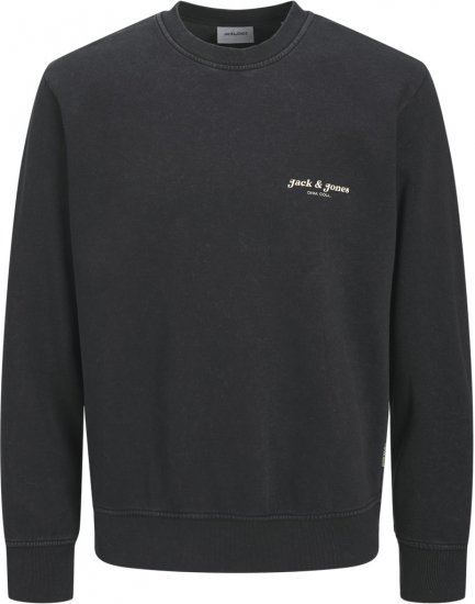 Jack & Jones Dover Sweatshirt Black - Pulóverek & kapucnis pulóverek - Pulóverek & Kapucnis pulóver 2XL-12XL