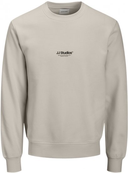 Jack & Jones Soho Sweatshirt Grey - Pulóverek & kapucnis pulóverek - Pulóverek & Kapucnis pulóver 2XL-12XL