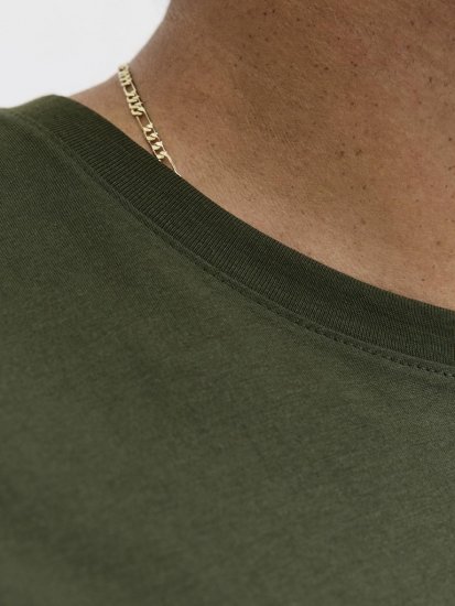 Jack & Jones Logo 2COL T-Shirt Green - Pólók - Nagyméretű pólók - 2XL-14XL