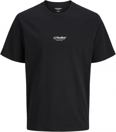 Jack & Jones Soho T-Shirt Black - Pólók - Nagyméretű pólók - 2XL-14XL
