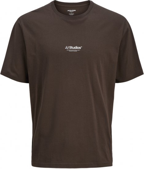 Jack & Jones Soho T-Shirt Brown - Pólók - Nagyméretű pólók - 2XL-14XL