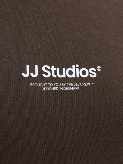 Jack & Jones Soho T-Shirt Brown - Pólók - Nagyméretű pólók - 2XL-14XL