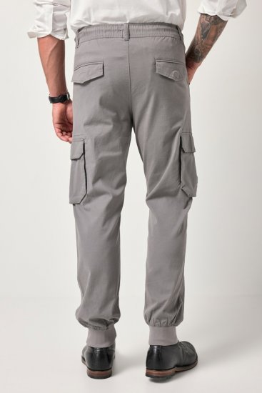 JP1880 Cargo Pants Flexnamic Modern Fit Grey - Farmer & nadrág - Farmer és nadrág - W40-W70