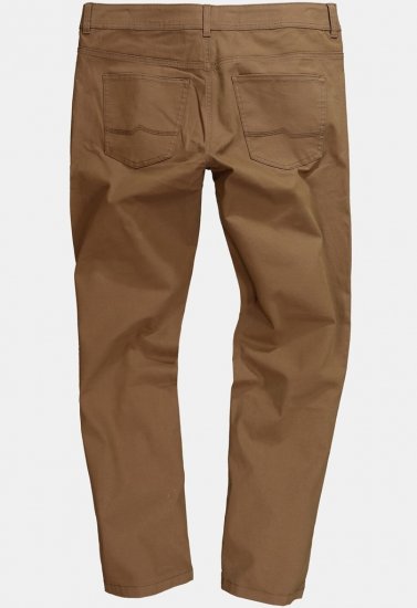 JP1880 Twill Trousers Belly Fit 5-Pocket Brown - Farmer & nadrág - Farmer és nadrág - W40-W70
