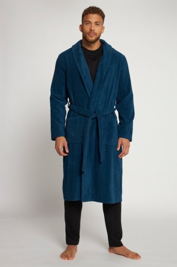 JP1880 Bathrobe Terry Navy - Fürdőköpenyek/Törülközők - Fürdőköpenyek 2XL-10XL