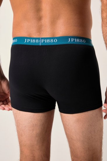 JP1880 FLEXNAMIC OEKO-TEX Boxer Shorts 2-Pack Black - Alsónemű & strandruhák - Nagyméretű Alsónemű 2XL-8XL