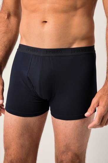 JP1880 FLEXNAMIC OEKO-TEX Boxer Shorts 3-Pack Dark Navy - Alsónemű & strandruhák - Nagyméretű Alsónemű 2XL-8XL