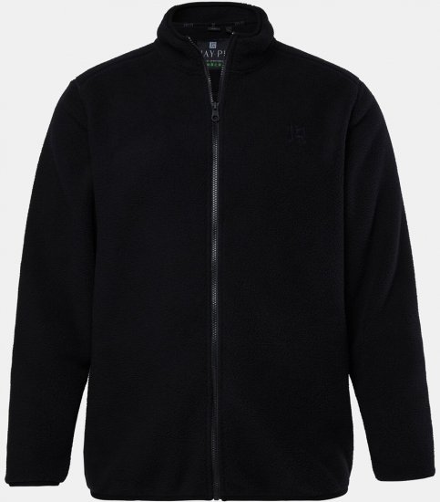 JAY-PI Level 3 Fleece Jacket Black - Sportruházat - Nagyméretű Sportruházat 2XL-10XL