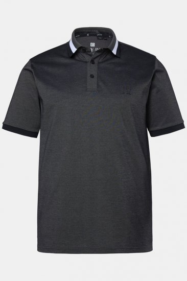 JAY-PI Quickdry Two-Tone Golf Poloshirt Black - Pólóingek - Galléros Pólók 2XL-8XL - Pólóingek 2XL-8XL
