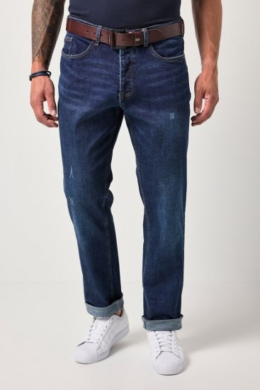 JP1880 FLEXNAMIC Jeans Tapered Loose Fit Dark Denim Blue - Farmer & Nadrág - Farmer és nadrág - W40-W70