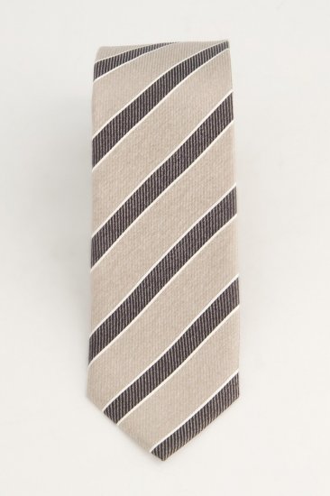 JP1880 Silk Tie Extra Long with Stripes - Kiegészítők - 
