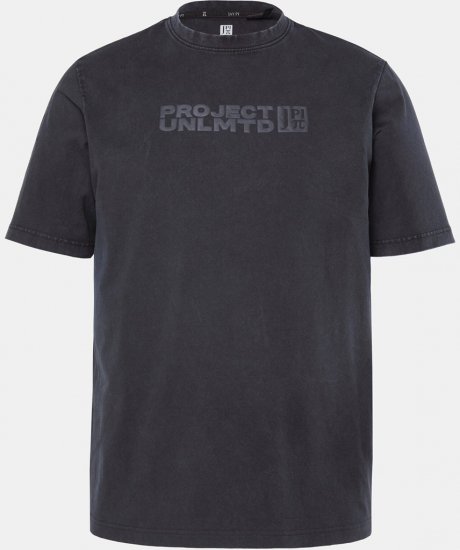 JAY-PI Flexnamic Vintage T-Shirt Black - Pólók - Nagyméretű pólók - 2XL-14XL