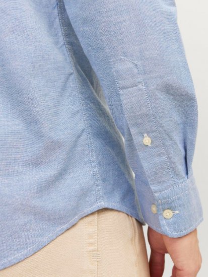 Jack & Jones Brook Oxford Shirt Long Sleeve Blue - Ingek - Ingek 2XL-10XL