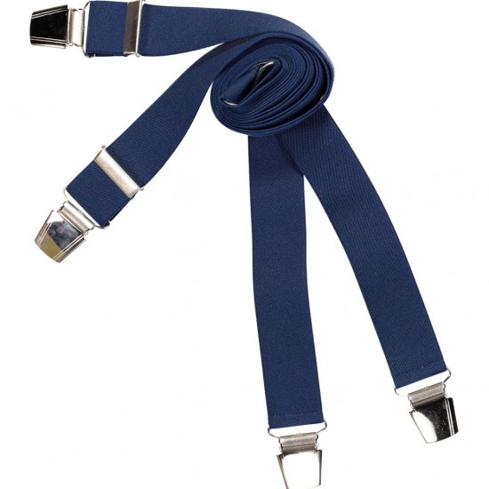JP1880 Suspenders X-Shape Navy - Kiegészítők - 