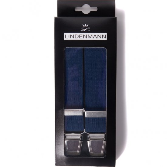 JP1880 Suspenders X-Shape Navy - Kiegészítők - 