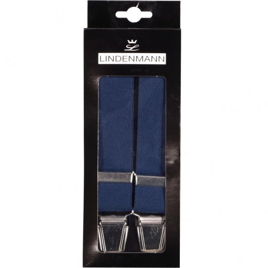 JP1880 Suspenders X-Shape Navy - Kiegészítők - 