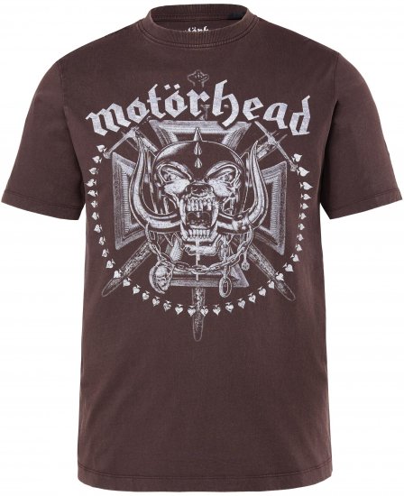 JP1880 Motörhead Soft Jersey Vintage T-Shirt Brown - Zenekaros pólók - 