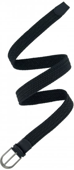 Ulla Popken Elastic Belt Black - Női övek - 