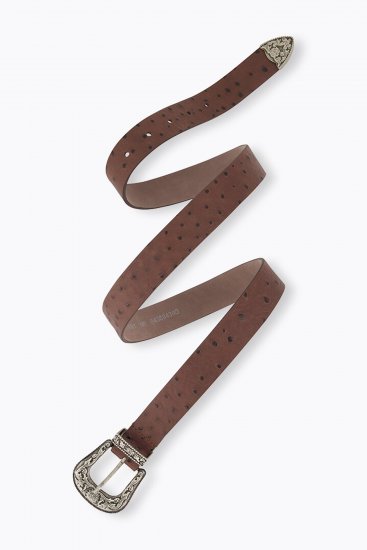 Ulla Popken Classic Belt Brown - Női övek - 