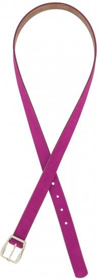 Ulla Popken Soft Suede Belt Purple - Női övek - 