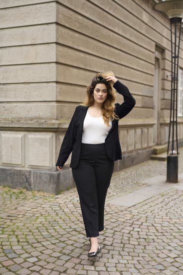 Kaffe Curve Sakira Blézer Mélyfekete - Blézerek - 