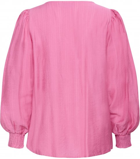 Kaffe Curve Sofia Blouse Pink Power - Blúzok - 