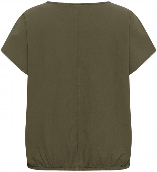 Kaffe Curve Nana Rövid ujjú blúz Grape Leaf - Blúzok és tunikák - 